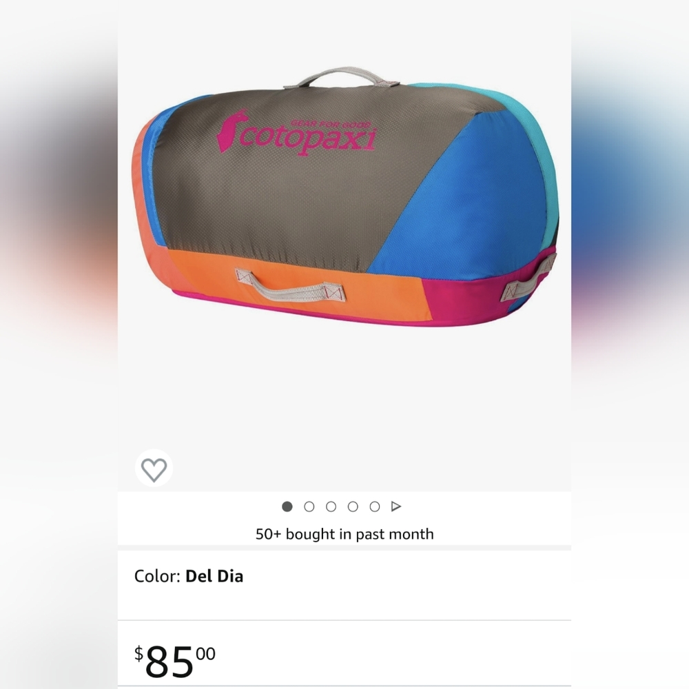 Cotopaxi uyuni 46L duffle bag